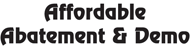 Logo of Affordable Abatement & Demo