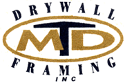 Logo of MTD, Tomasello Drywall & Framing, Inc.