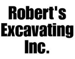 Logo of Robert's Excavating Inc.