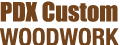 Logo of PDX Custom Woodwork