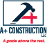 Logo of A+ Construction LLC