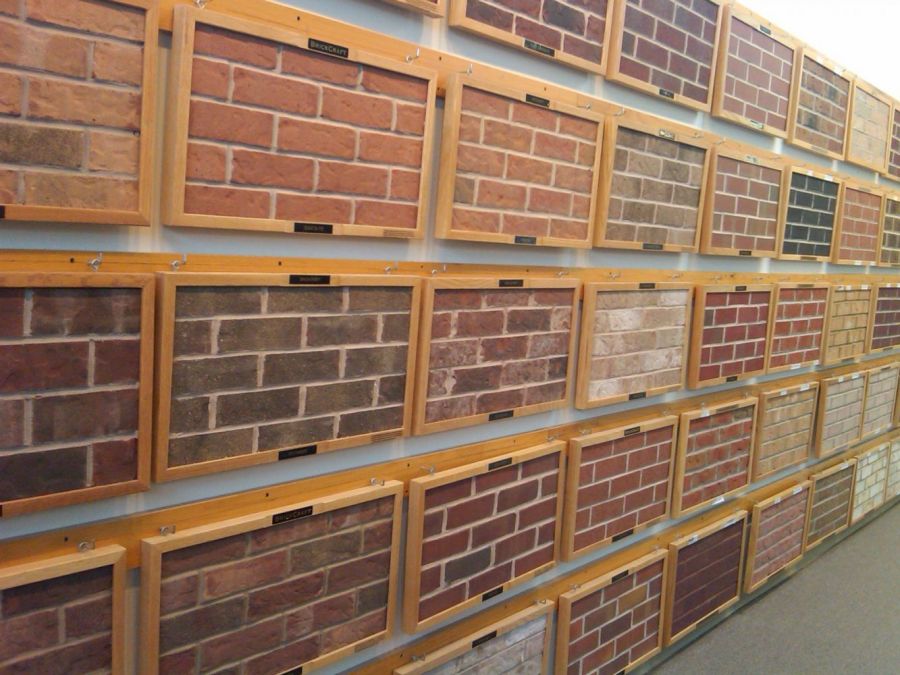 Western Hills Builders Supply Co. - Brick Samples in Our Showroom Image | ProView