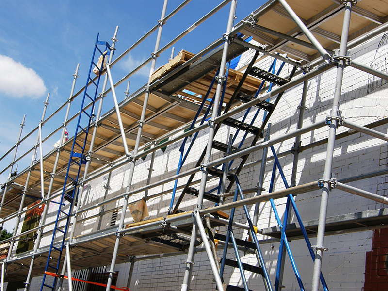 Scaffolding pricing rental large construction arlington va
