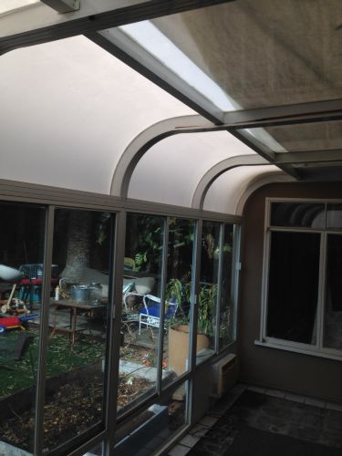 Patio Solarium White Out Film Glare And Heat Reduction By In Los