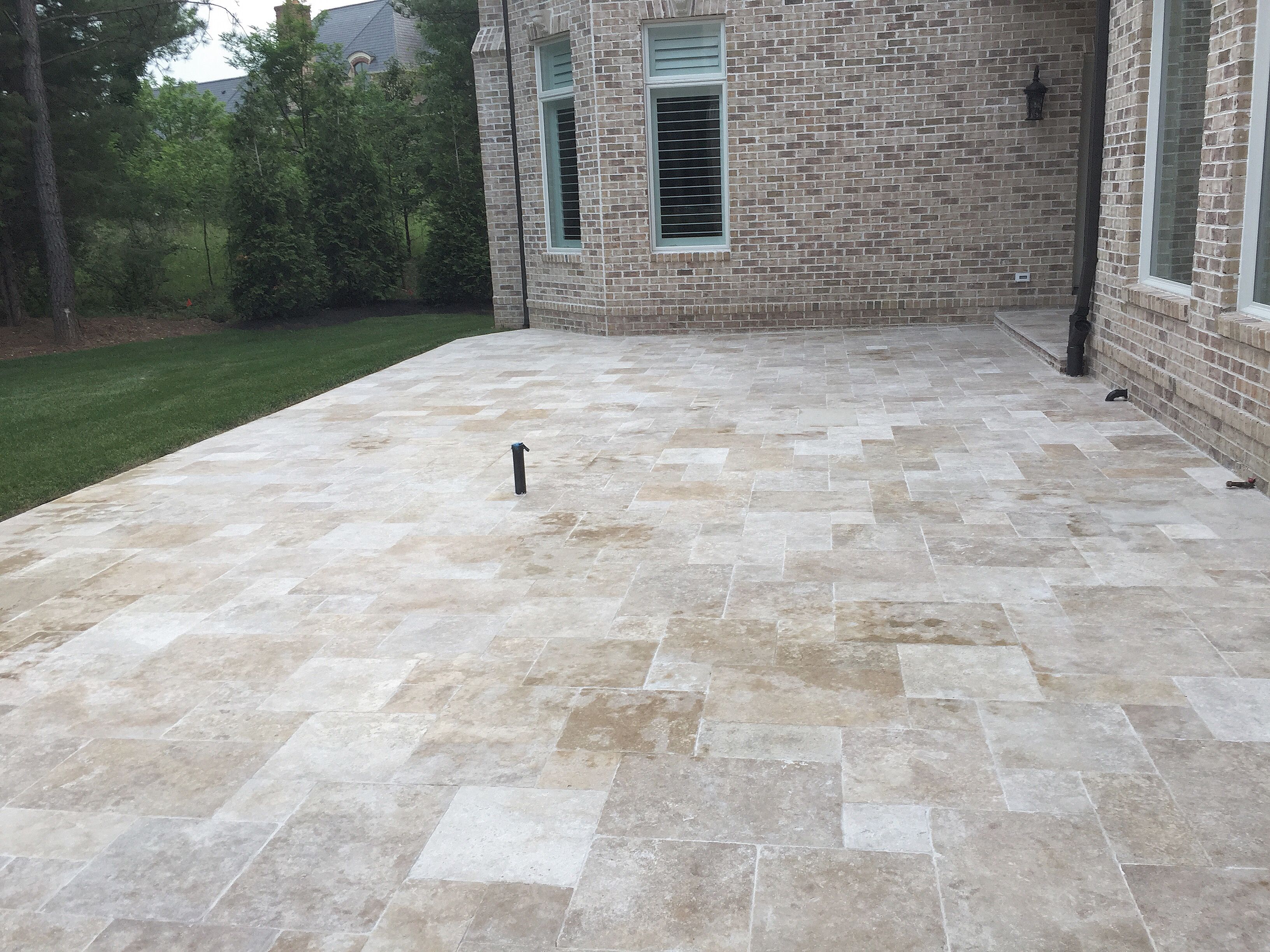 Lionize Preservations Llc Limestone Patio Clean And Seal Image