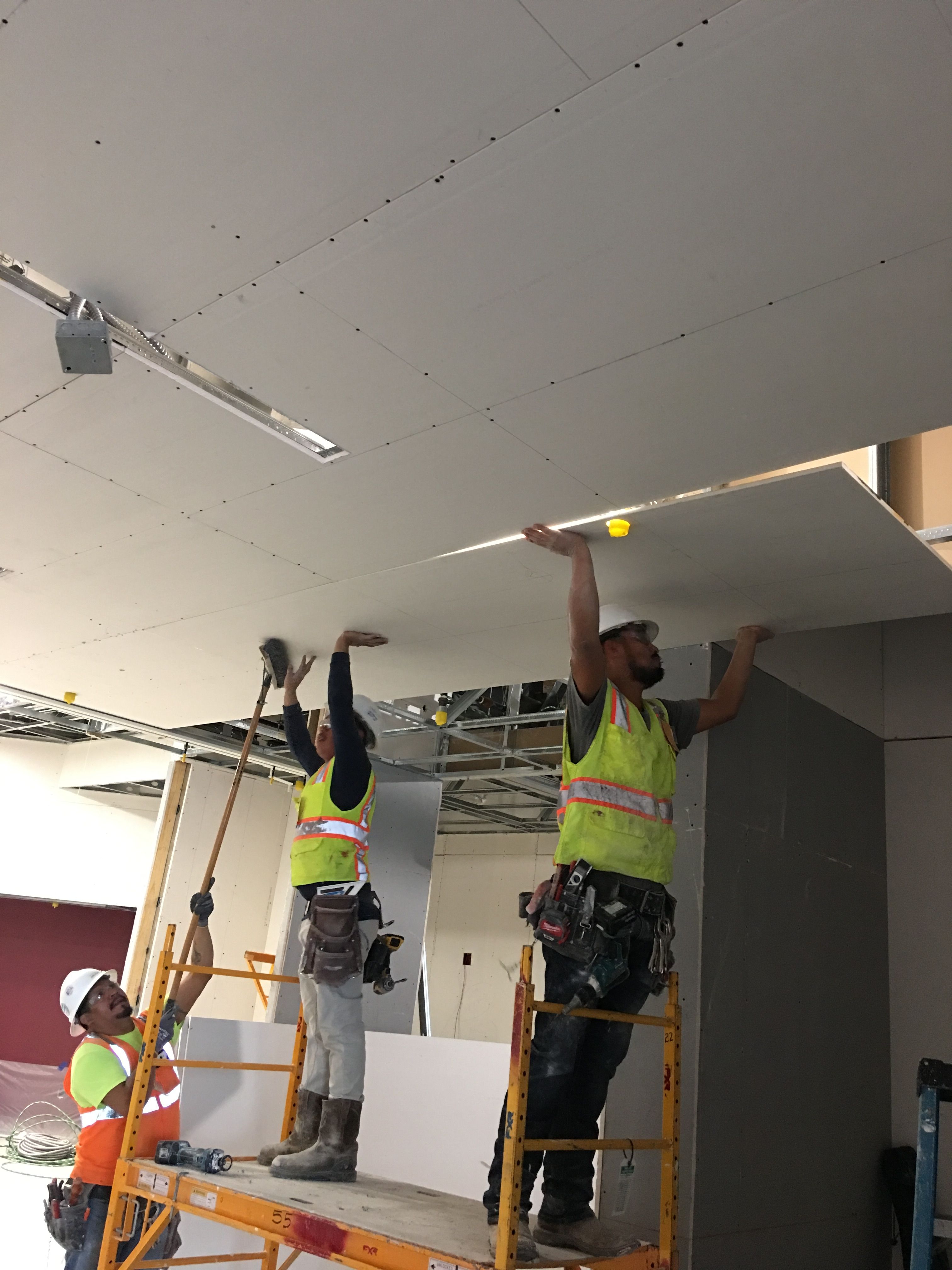 Auto Eclipse Sheetrock Ceiling Installation Image Proview