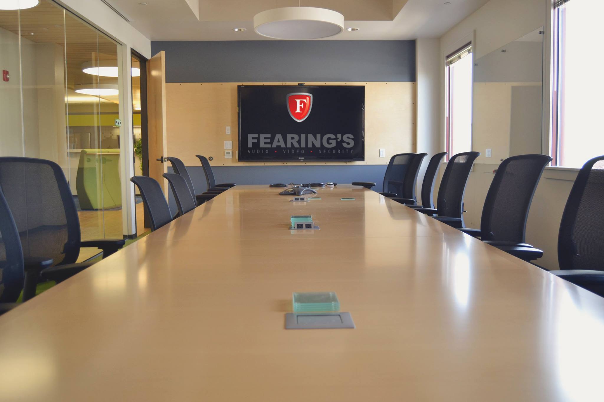 Fearing S Audio Video Security Conference Room