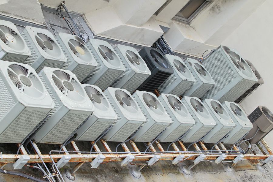 Sheet Metal Depot Does A Bulk Of Their Work For The Hvac Industry There Are Literally Hundreds Of Types Of Mechanical Par Industrial Hvac Hvac Hvac Contractor