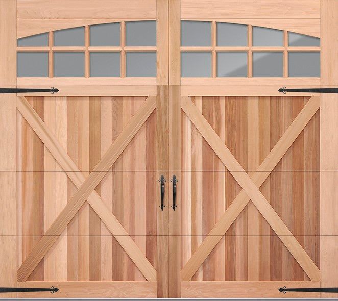 Rainier Pacific Garage Doors Wooden Carriage House Door W