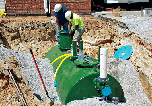 Ryder Truck Rental required a 2,000-gallon Highland Tank oil/water separator (OWS). The OWS collects pollutants from the facility’s waste-water drainage system and prevents the discharge of pollutants into the environment. 