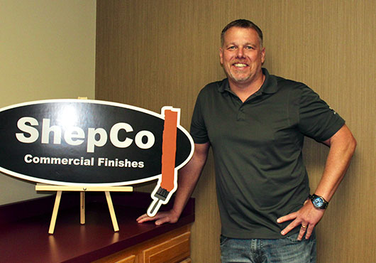 Brian Gatewood founded ShepCo Commercial Finishes primarily as a commercial painting company nearly 20 years ago. 