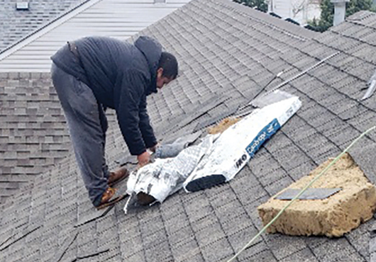 One of Ace Roofing and Construction’s key subcontractors, Raul Rostro, is the company’s Maintenance Foreman.