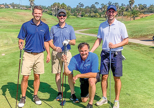 The newest members of the Balfour Beatty Preconstruction Department are teed up at Admiral Baker Golf Course for ASPE San Diego’s 13th Annual Golf Tournament, which benefits the chapter’s scholarship program.