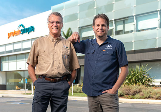 Scott Reno, President of C & J Contracting, Inc. (left), with son Chris Reno, who serves as VP of Marketing and Business Development and also as a Project Engineer. The family-owned company provides design-build and construction services to clients in Northern California and beyond.