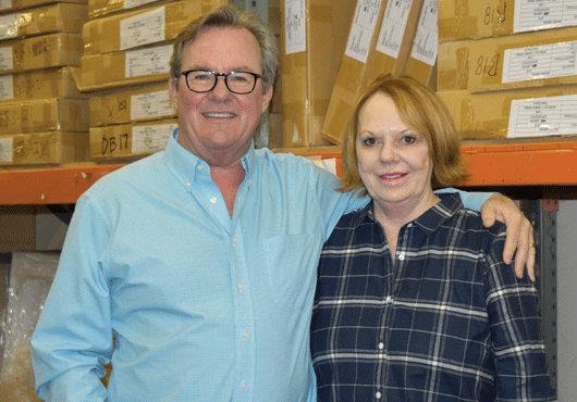 Greg and Elaine Higgins have expanded their tenant improvement business to include the custom built-to-fit cabinets and furniture for property management clients. 