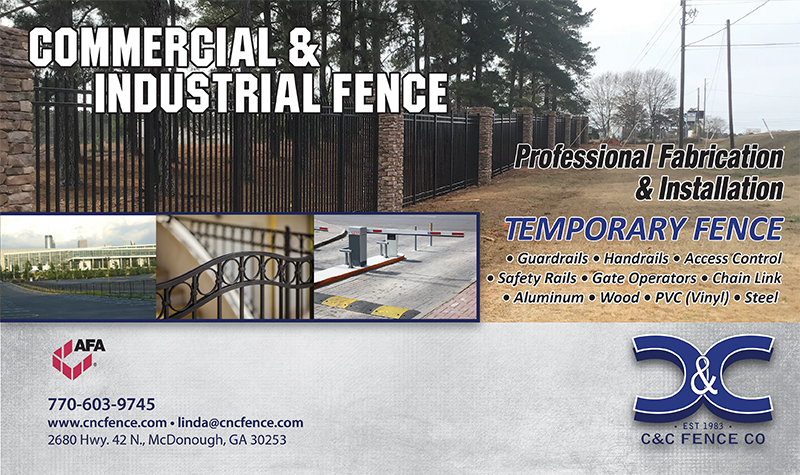 Commercial Fence Systems - Martin Robbins Commercial Fence & Guardrail