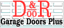 Logo of D & R Garage Doors Plus