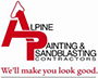 Logo of Alpine Painting & Sandblasting Contractors