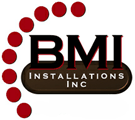 Logo of BMI Installations, Inc.