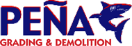 Logo of Pena Grading and Demolition Inc.