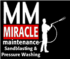 Logo of Miracle Maintenance Sandblasting & Pressure Washing