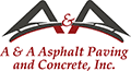 Logo of A & A Asphalt Paving & Concrete Services