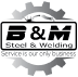 Logo of B & M Steel & Welding, Inc.