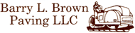 Logo of Barry L. Brown Paving LLC