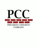 Logo of Precision Concrete Inc.                           