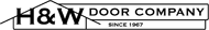 Logo of H & W Door Company Inc.