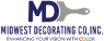 Logo of Midwest Decorating Co., Inc.
