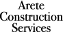 Logo of Arete Construction Services
