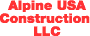 Logo of Alpine USA Construction, LLC