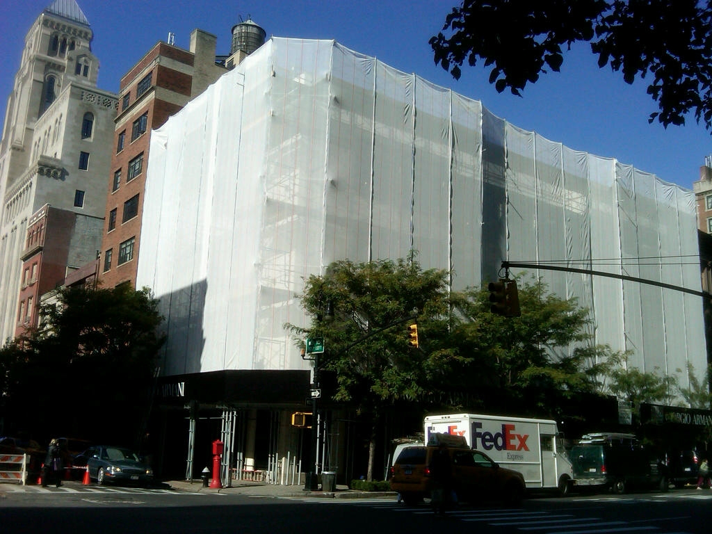 Ceprine Scaffolding Services - Giorgio Armani Madison Avenue Image | ProView