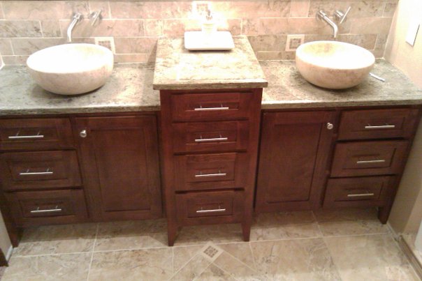 Custom Woodworking Unlimited Inc. - Bathroom Remodel 