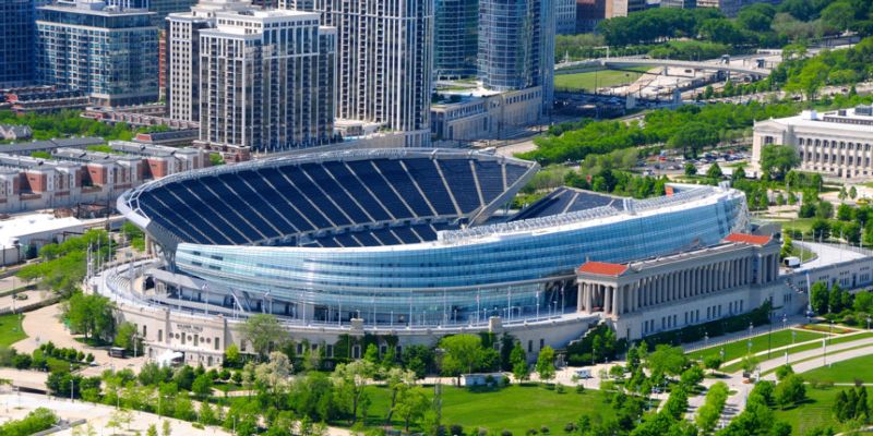 USA Hoist Soldier Field Renovation Image ProView   Usa Hoist Soldier Field Renovation 