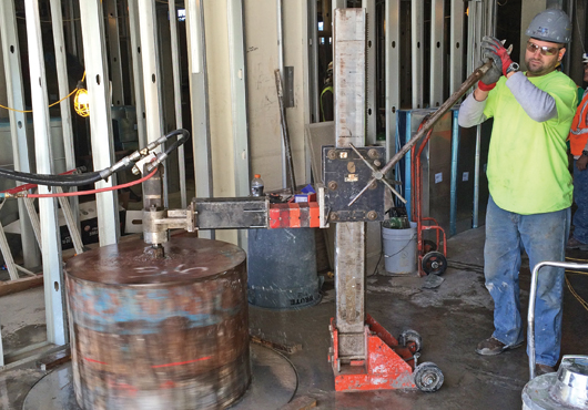 G&M Services, LLC provides core-drilling services for all types of penetration sizes and applications.