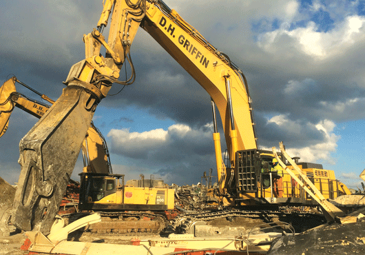 The family-owned D.H. Griffin Companies is one of the largest demolition companies in the world.