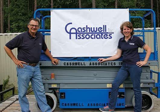 President Ted Cashwell and Vice President Julia Cashwell of Cashwell Associates, Inc.