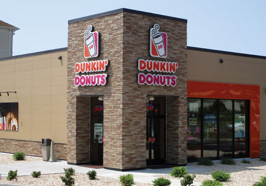 Dunkin’ Donuts is one of AKR Builders’ newest clients.