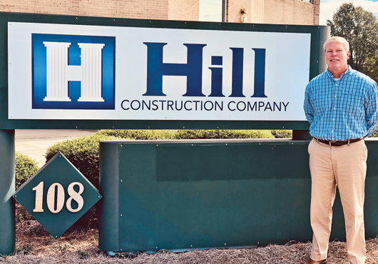 Ray Hill has stood at the helm of Hill Construction Co. LLC since its founding in 2010. 