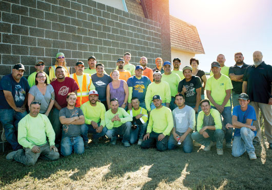 The team at Phoenix Masonry represents its most valuable asset.