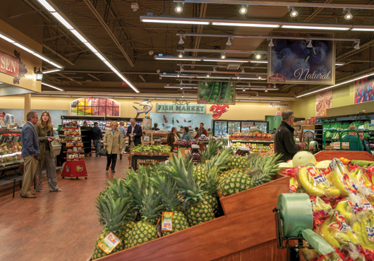 Fortunato Construction Group brought Pepin Associates Architects, LLP’s plans to life in this Ferndale Market Fresh store in Kensington, Connecticut.