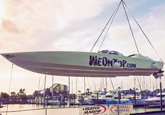 WeOnTop.com Owner Brian Cole looks to apply lessons learned from fiberglass racing boats to develop a cost-effective lifetime roof.