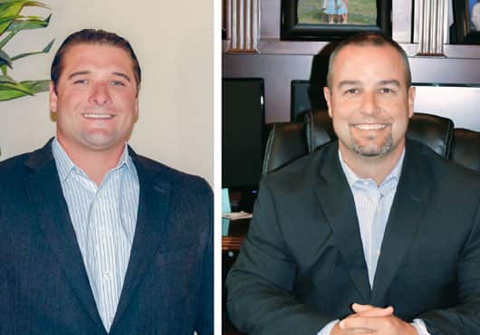 Nick Marek is President of Marek Sawing and Drilling, LLC (left) and Jason Kopke is Principal and CEO of Marek Sawing and Drilling, LLC.