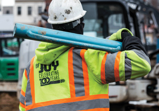 B. Frank Joy has helped build Washington, D.C.’s underground infrastructure since the 1940s