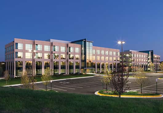 L.F. Jennings, Inc. completed these two five-story tilt-up LEED Silver office buildings totaling 233,500 square feet in Springfield, Va.