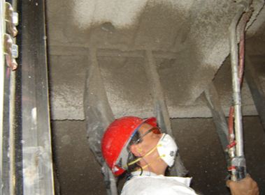 Elevevator Shaft Structural Steel Fireproofing Repairs